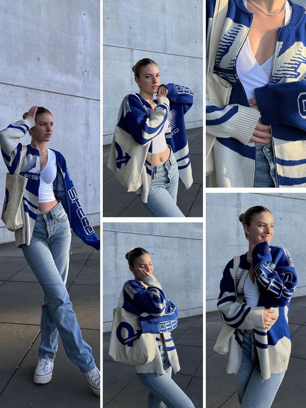 ODILE | CARDIGAN DE COURSE SPEED RACING