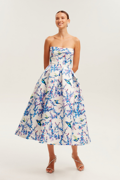 MONIQUE | ROBE AVEC IMPRIMÉ