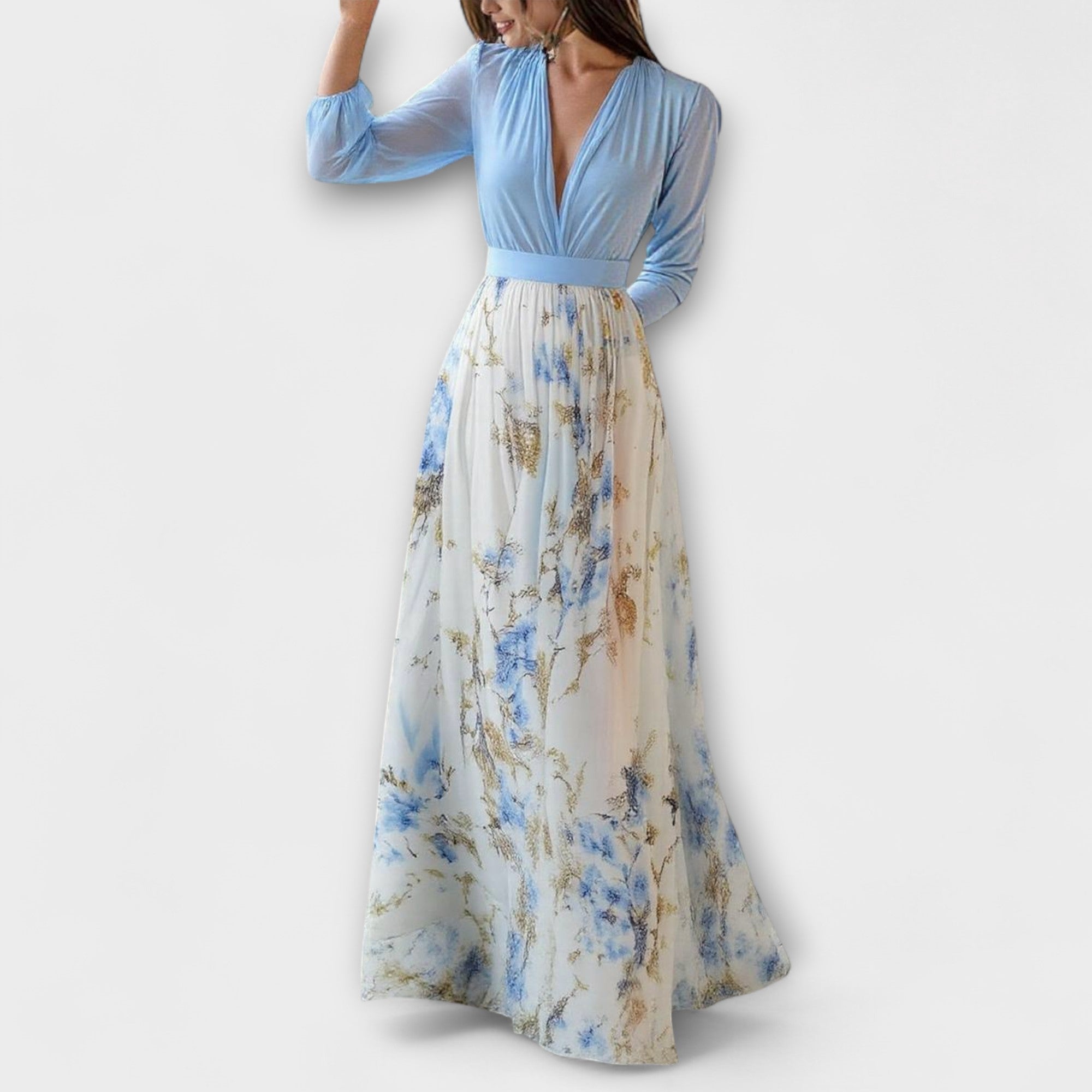 Harper - Robe longue fleurie
