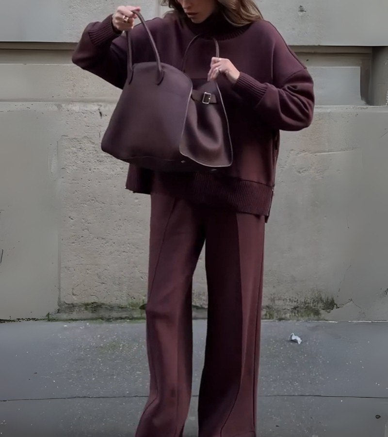 Lurienne™ | Ensemble deux pièces élégant avec col montant