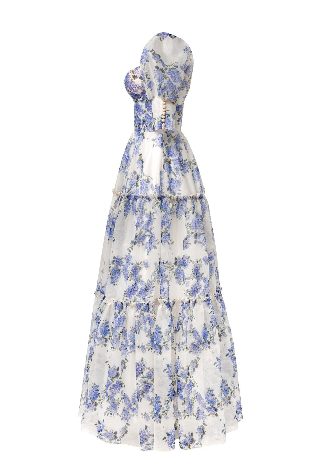 SOLÈNE | ROBE LONGUE À FLEURS