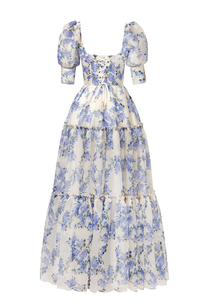 SOLÈNE | ROBE LONGUE À FLEURS