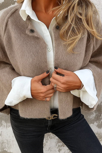 Julia | Veste Courte Élégante & Chaude