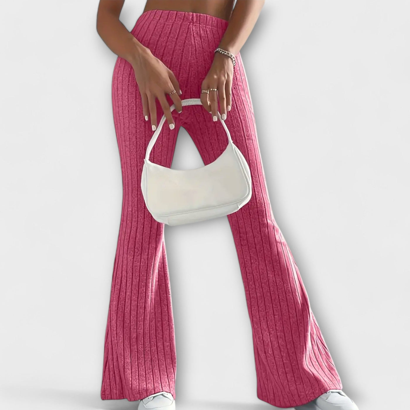 Jennifer | Pantalon Évasé Élégant