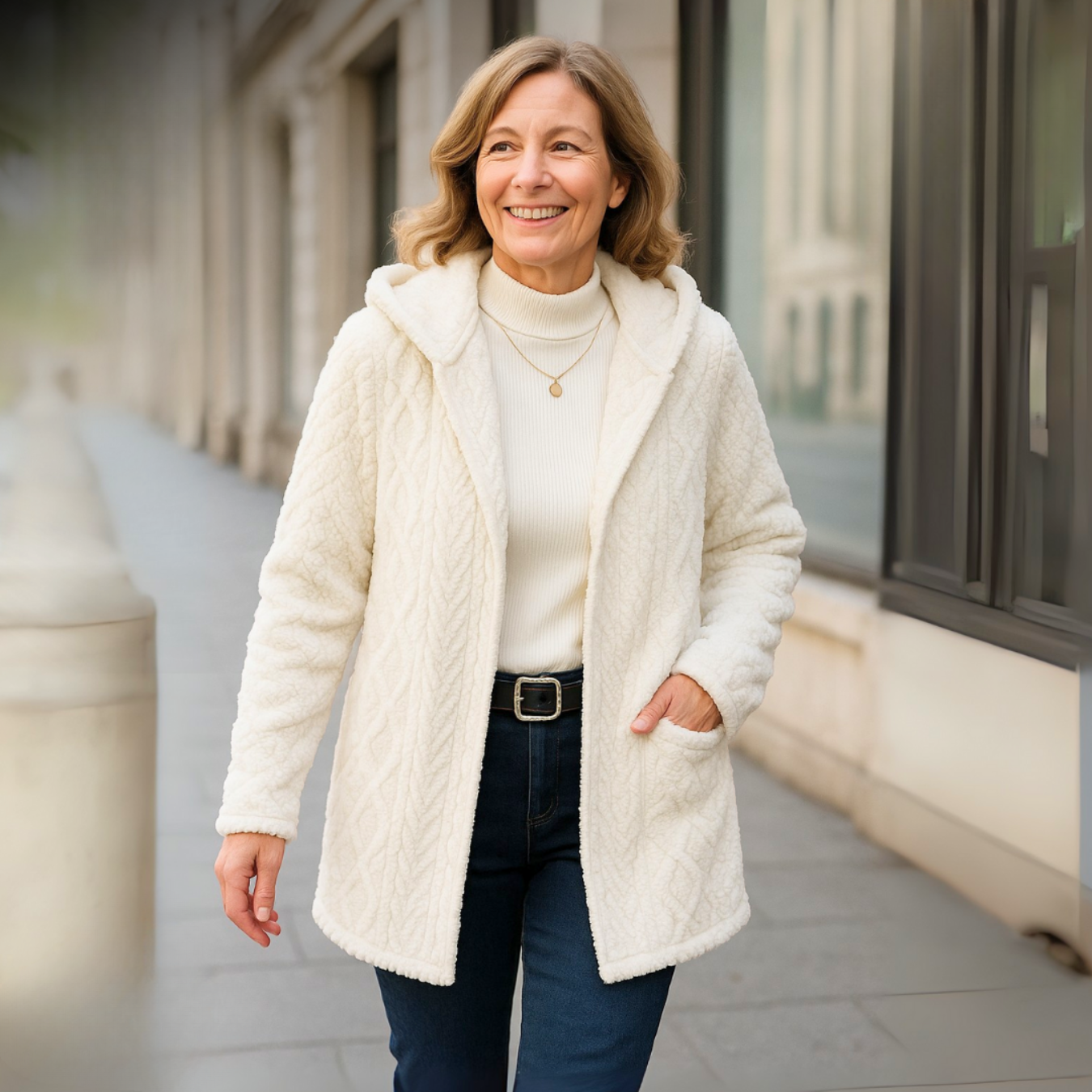 Giacca  |  Polaire tissée chaude