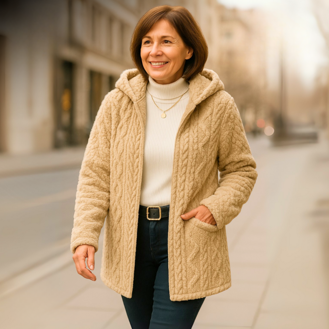 Giacca  |  Polaire tissée chaude