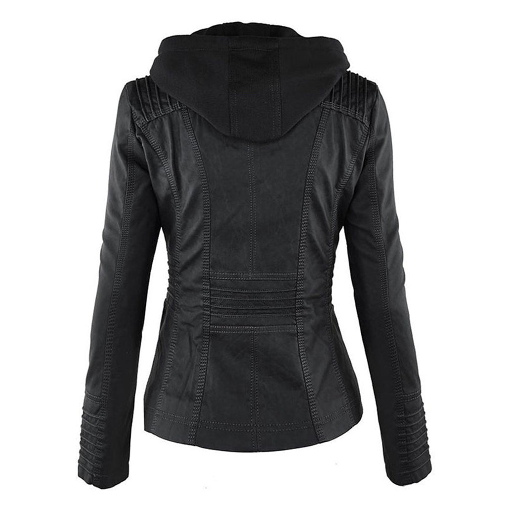 AMANDINE | LA VESTE EN CUIR ÉLÉGANTE ET UNIQUE