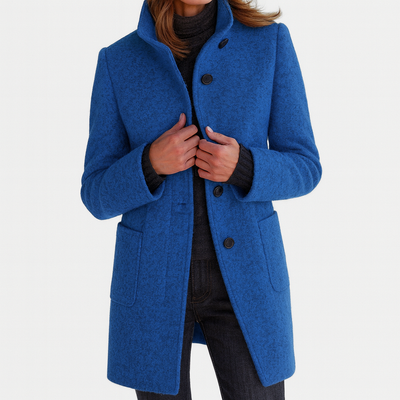Lurienne™ | Manteau femme à col haut