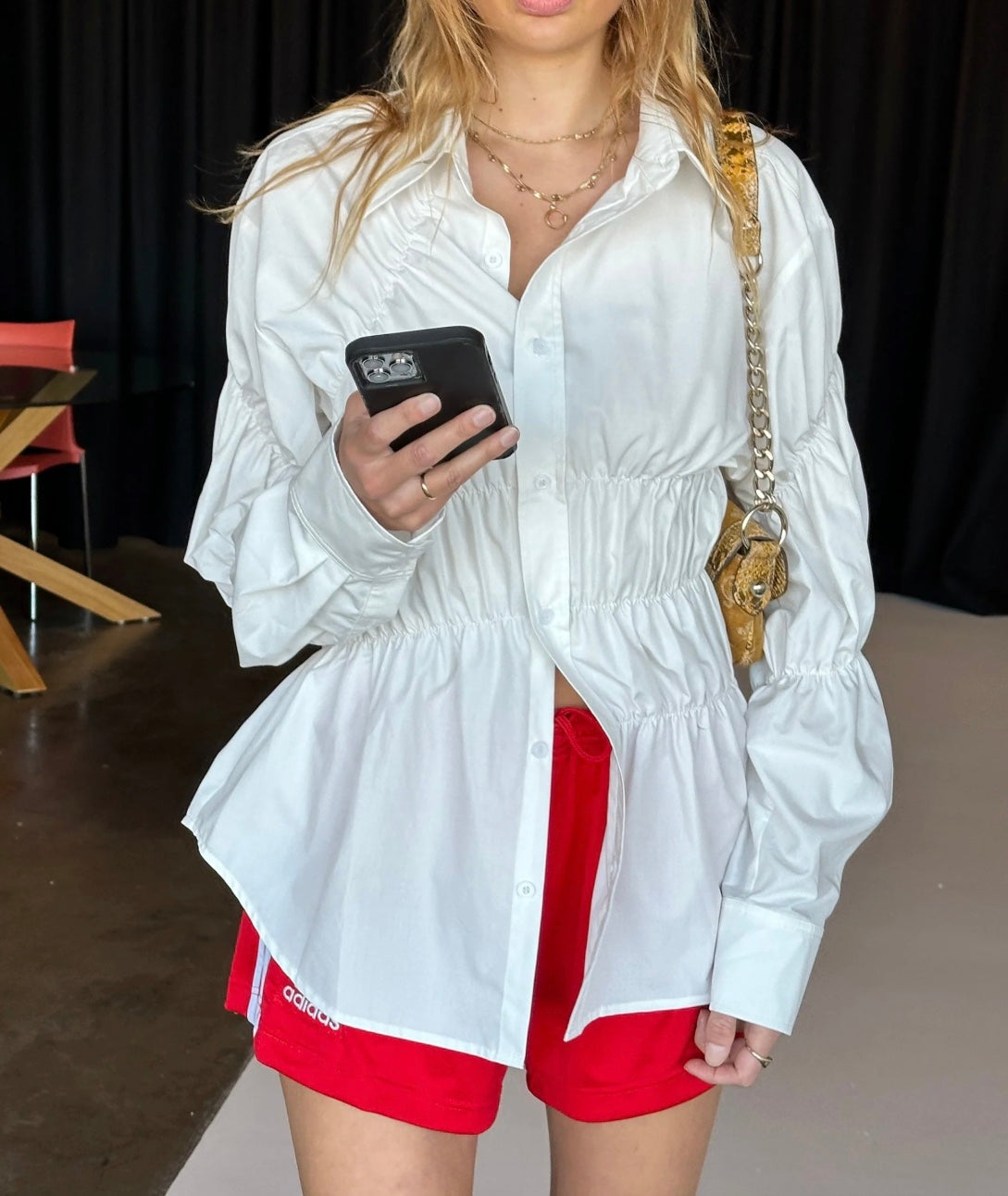 LILO | BLOUSE FROISSÉE