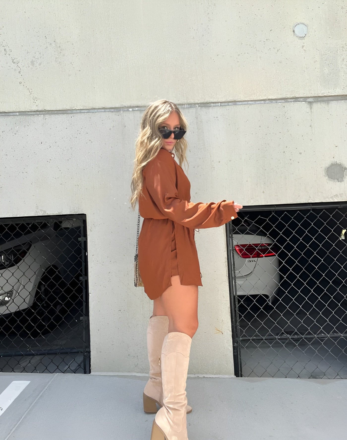 JESSICA | COMBISHORT EN SATIN TENDANCE