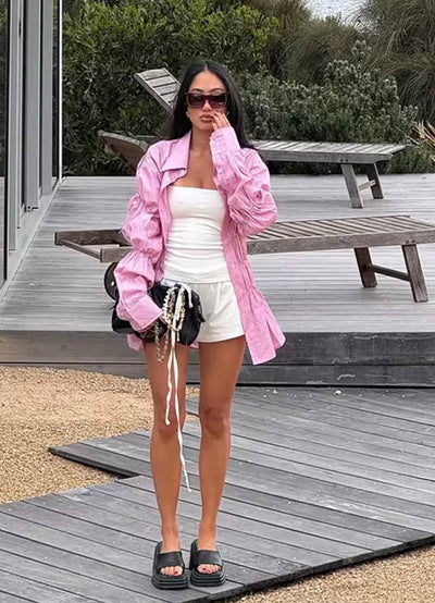 LILO | BLOUSE FROISSÉE