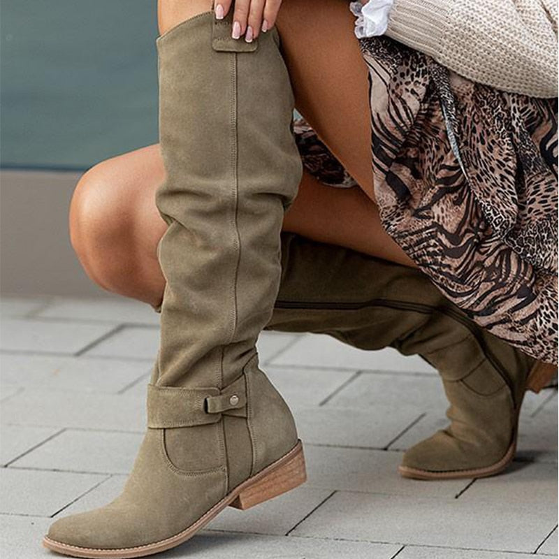 Lurienne™ | Bottes en daim confortables et chaudes pour femmes