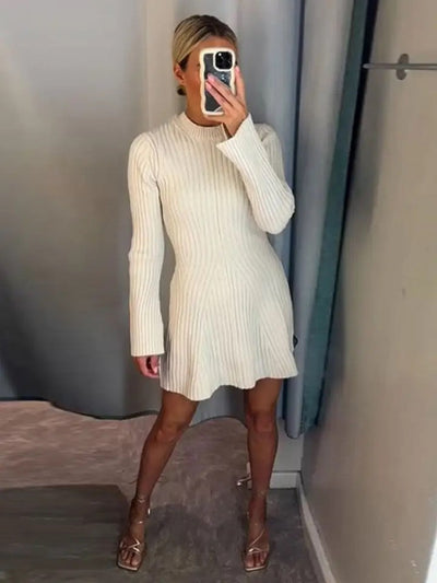 SILVIA | ROBE À RAYURES