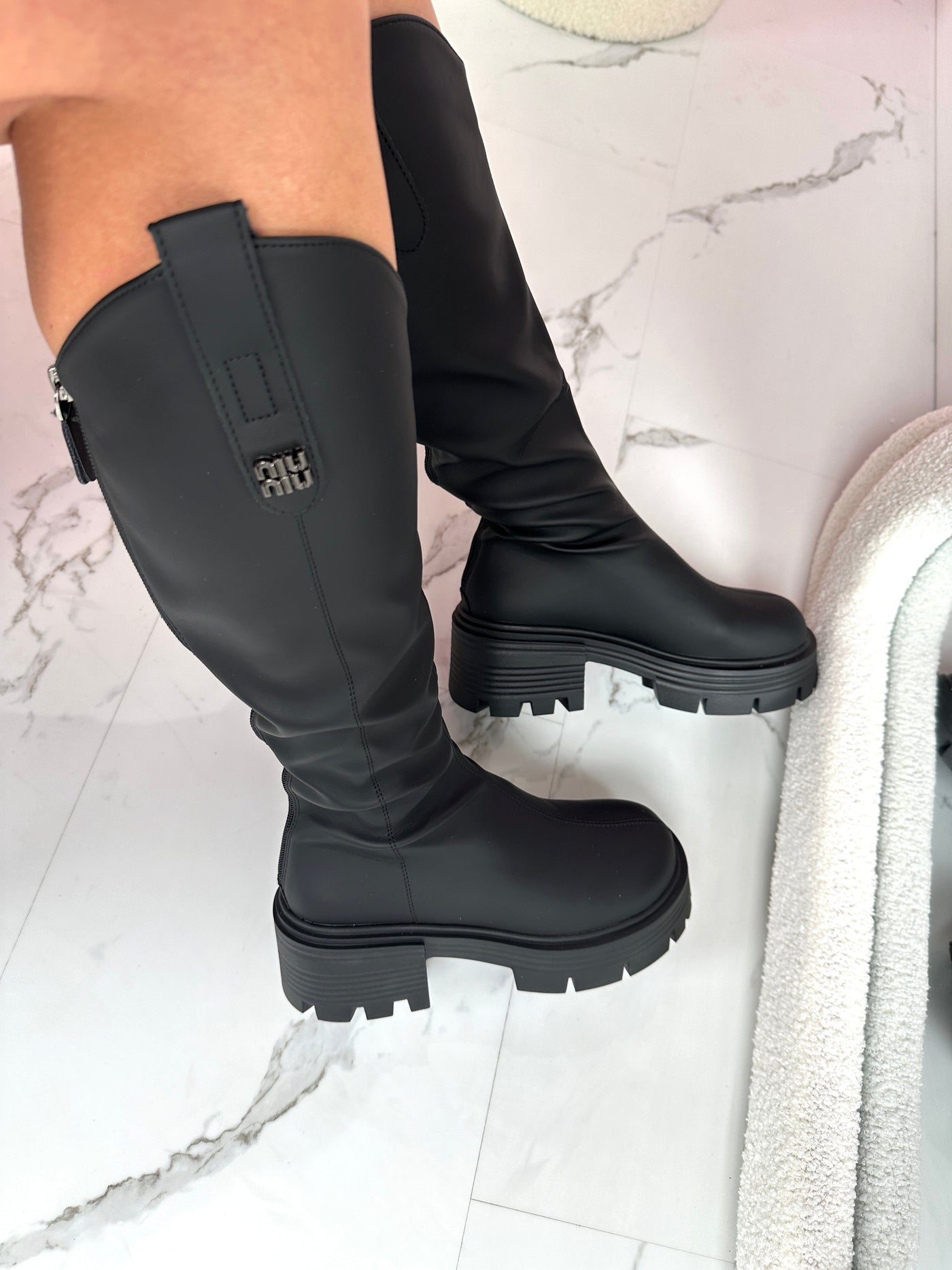 Lurienne | Bottes noires Niu