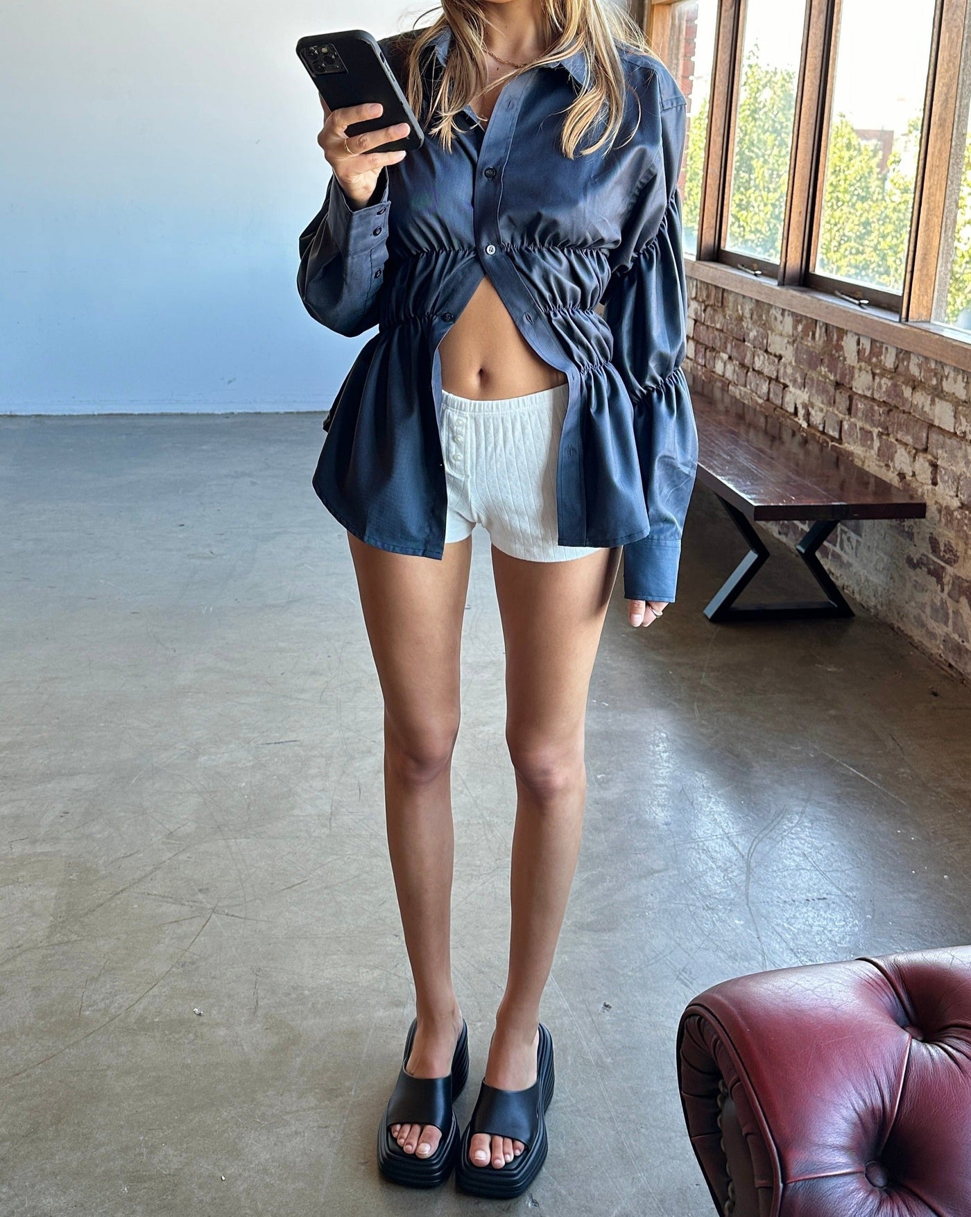 LILO | BLOUSE FROISSÉE