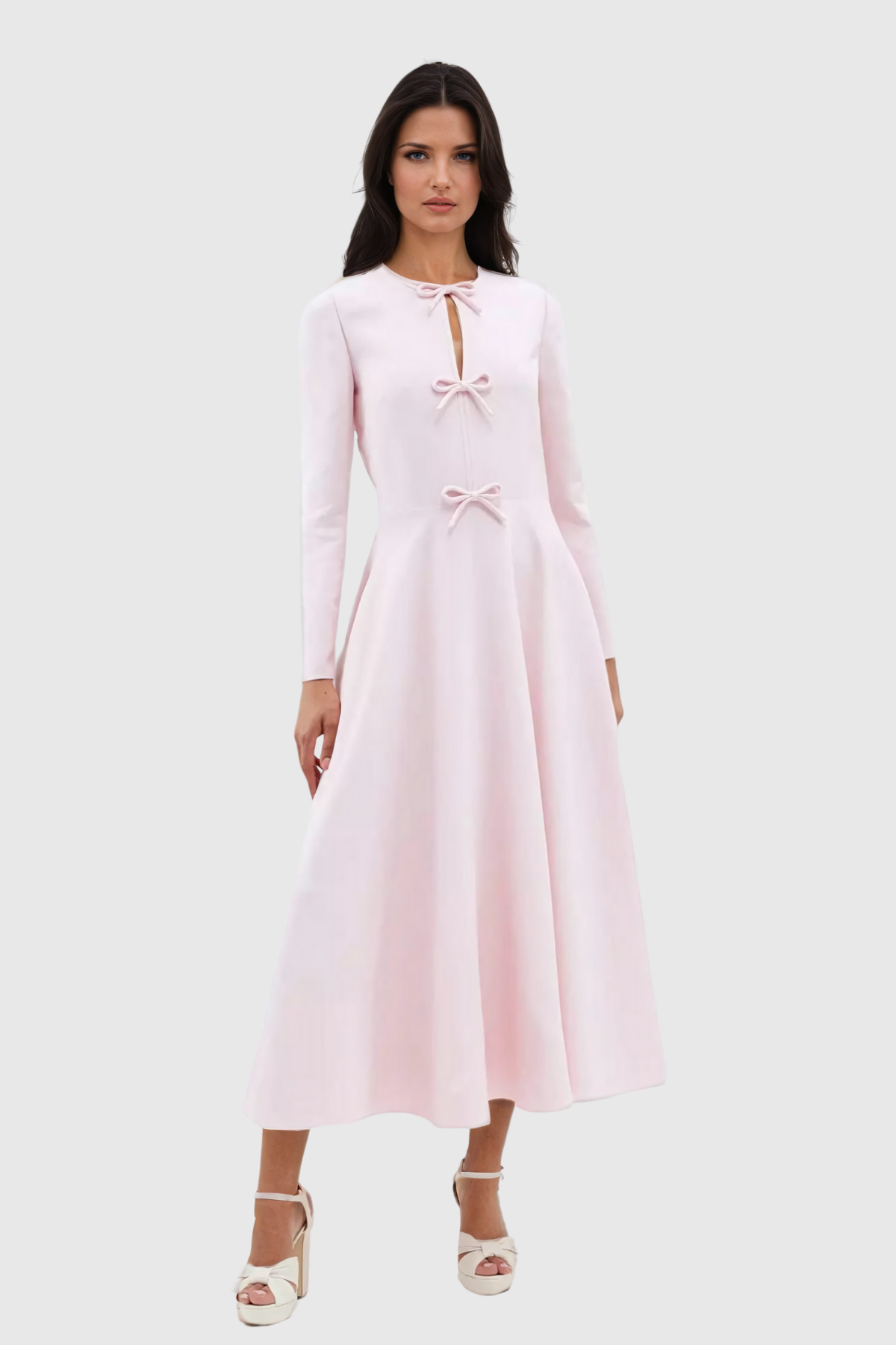 COLETTE | LONGUE ROBE ROSE