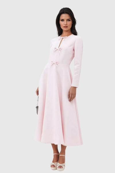 COLETTE | LONGUE ROBE ROSE