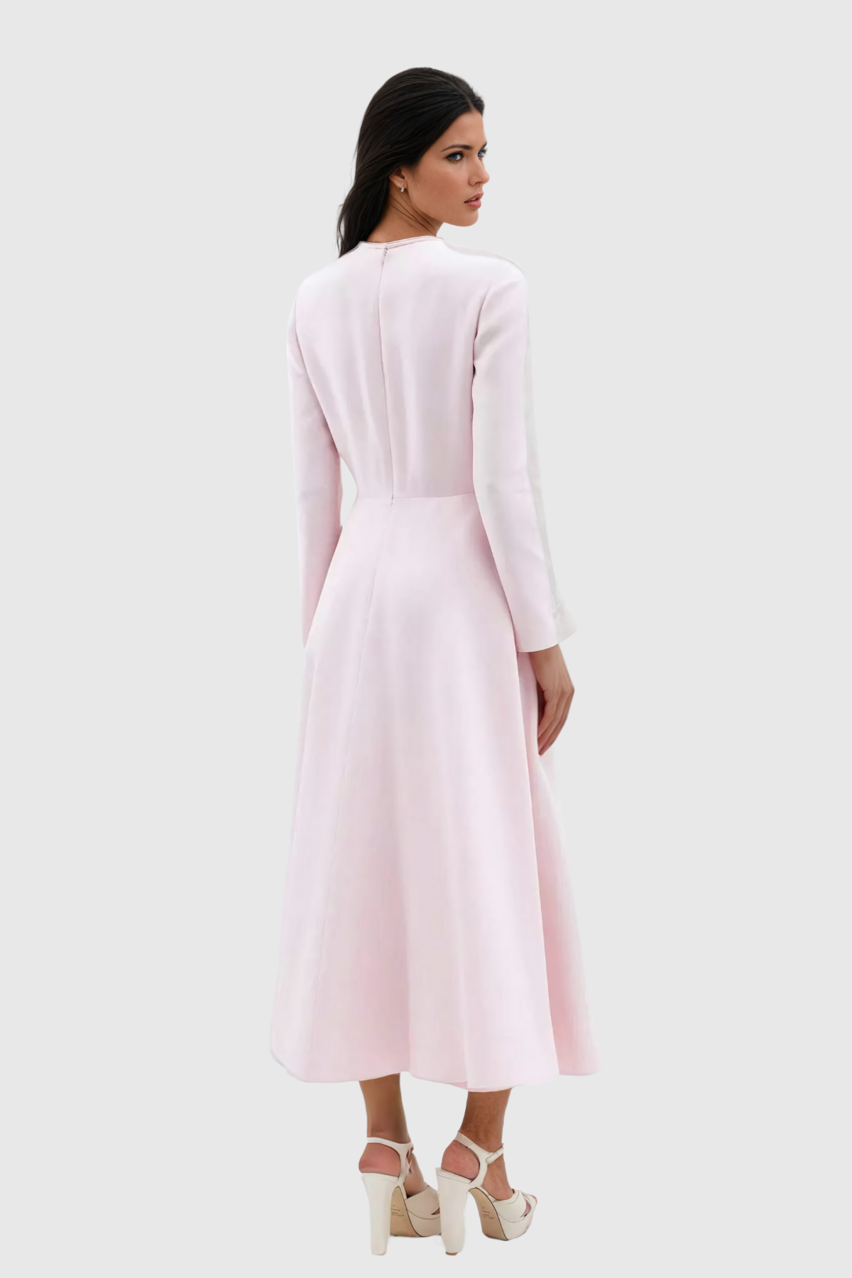 COLETTE | LONGUE ROBE ROSE