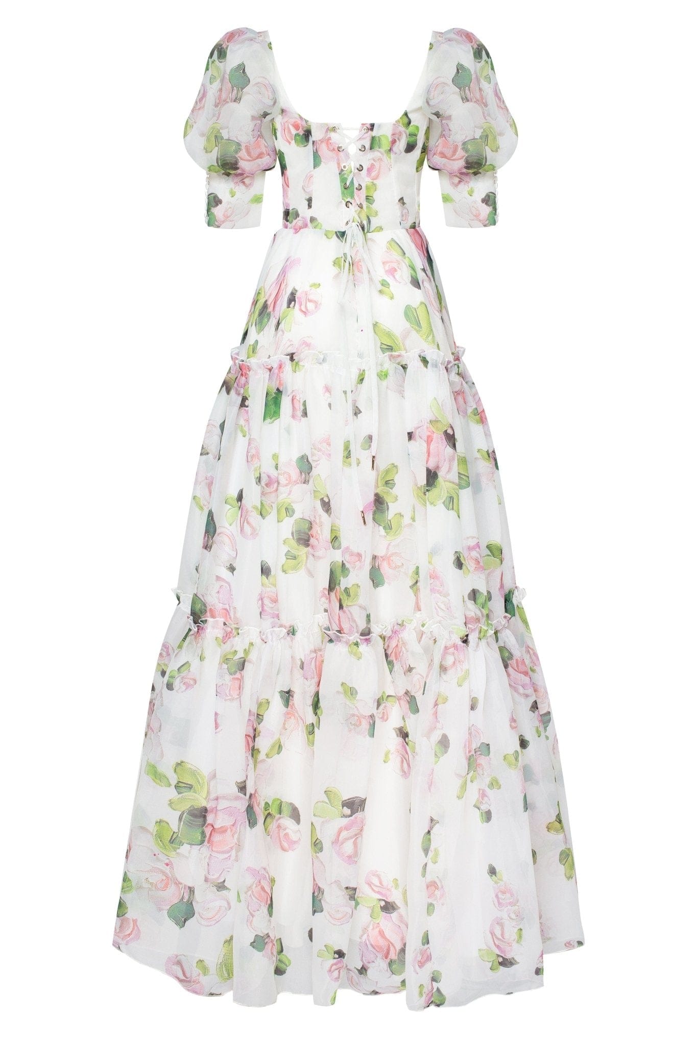 SOLÈNE | ROBE LONGUE À FLEURS