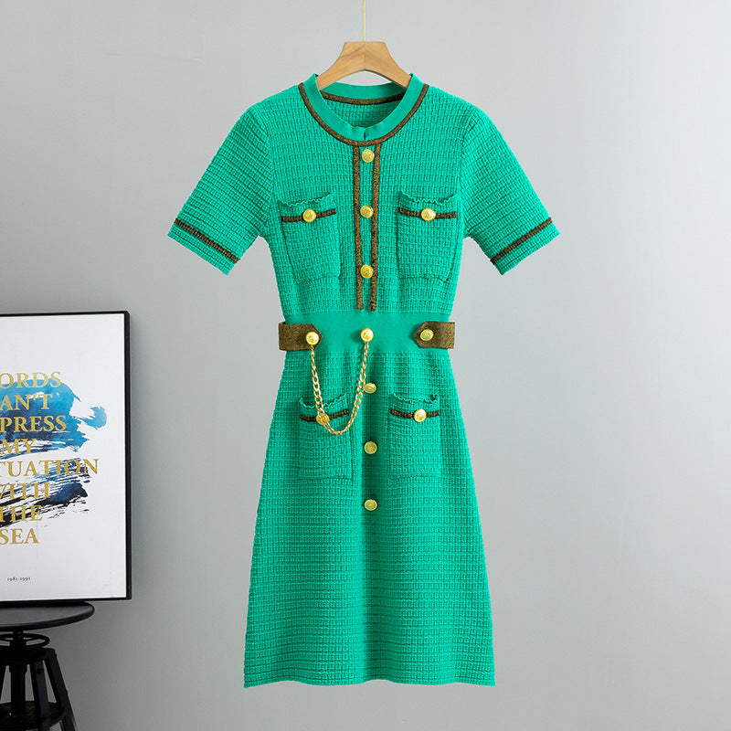 ÉLISE | ROBE PULL RÉTRO AMPLE – ÉLÉGANCE ET CONFORT POUR LE PRINTEMPS