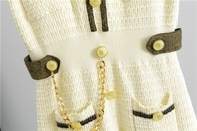 ÉLISE | ROBE PULL RÉTRO AMPLE – ÉLÉGANCE ET CONFORT POUR LE PRINTEMPS