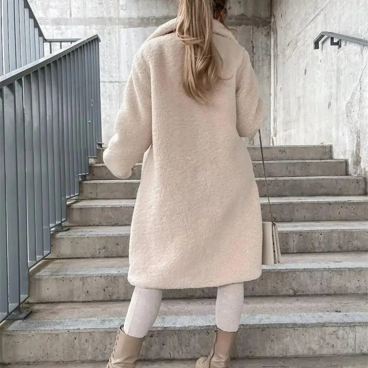JESSICA | Veste Teddy Douce et Confortable