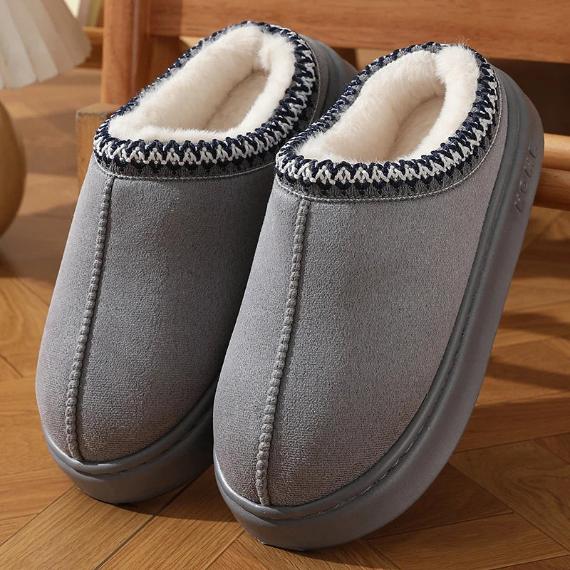 LÉA-MARIE | CHAUSSONS À DOUBLURE CHAUDE
