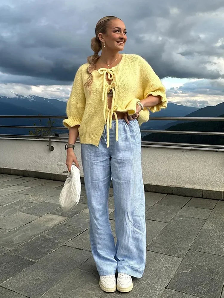 LANOU | GILET EN TRICOT