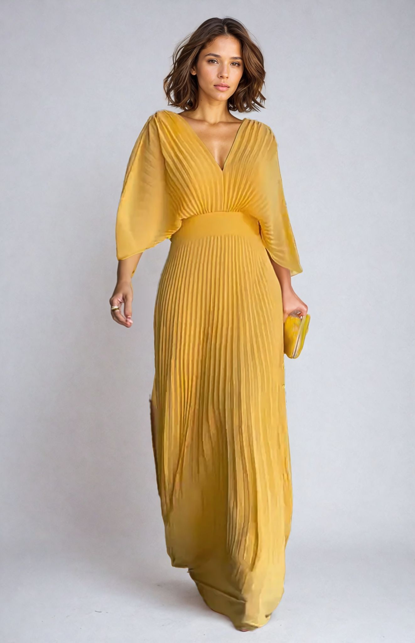 MAËLLE | ROBE PLISSÉE RAFFINÉE