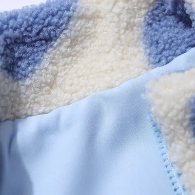 Katharina | Veste douce réversible en forme de cœur