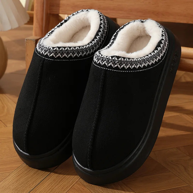 LÉA-MARIE | CHAUSSONS À DOUBLURE CHAUDE
