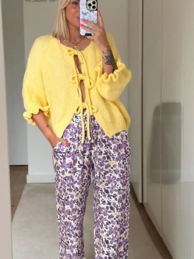 LANOU | GILET EN TRICOT