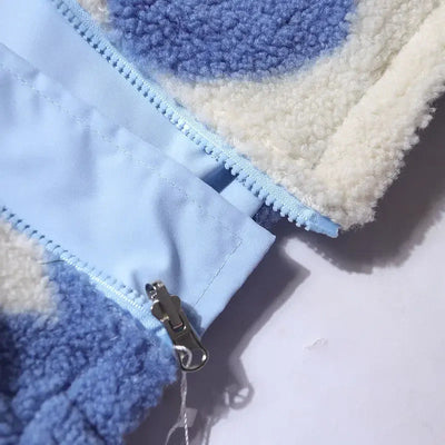 Katharina | Veste douce réversible en forme de cœur