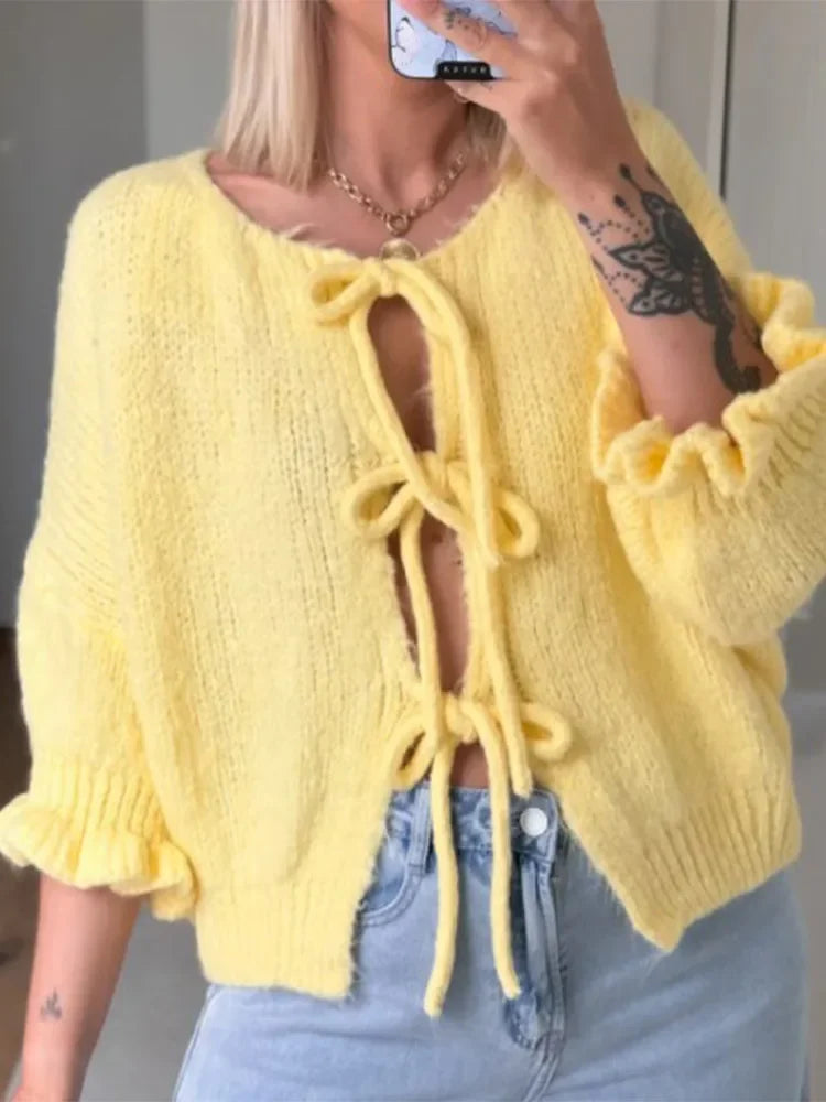 LANOU | GILET EN TRICOT