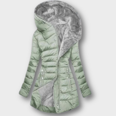 Senna – Manteau élégant en peluche pour femme