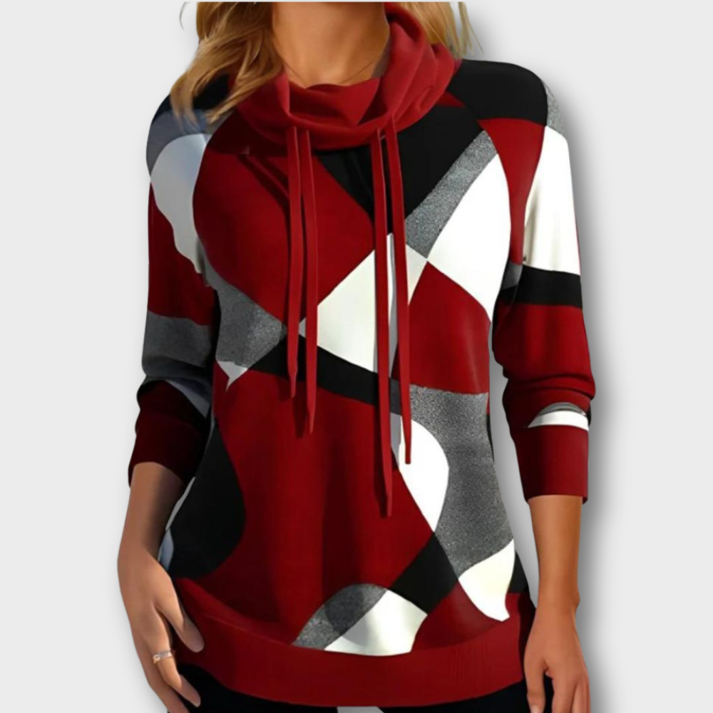 Clara – Haut color block pour femme