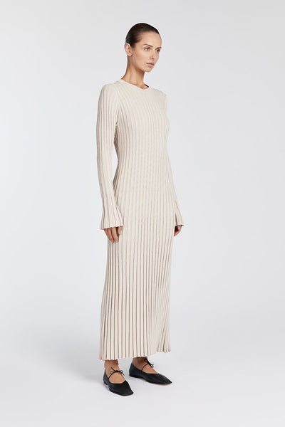 BRIGITTE | ROBE LONGUE À RAYURES