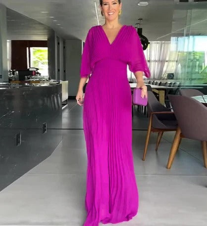 MAËLLE | ROBE PLISSÉE RAFFINÉE