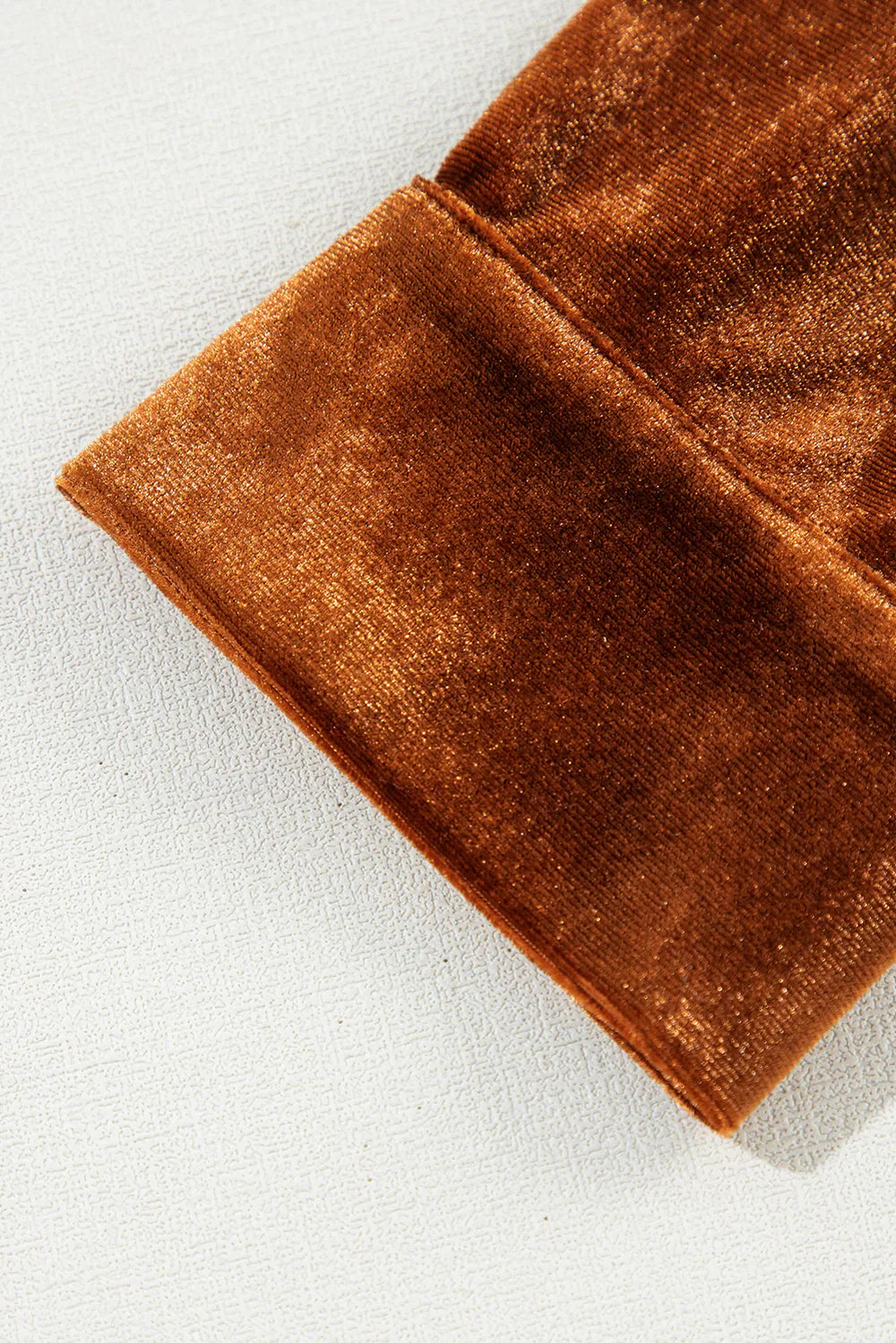 ESTELLE | BLOUSE EN VELOURS BOUTONNÉE