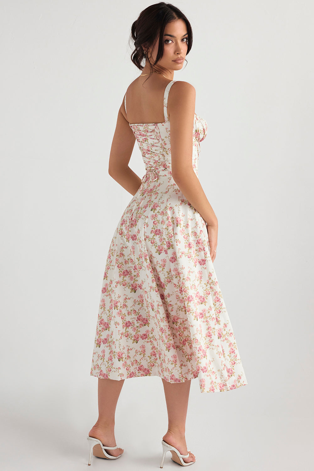 CELINE | LONGUE ROBE FLORALE