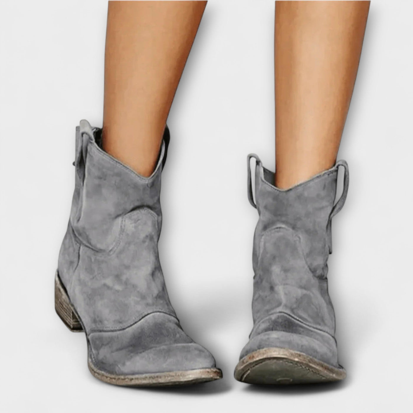 Marla – Bottes en daim style savane