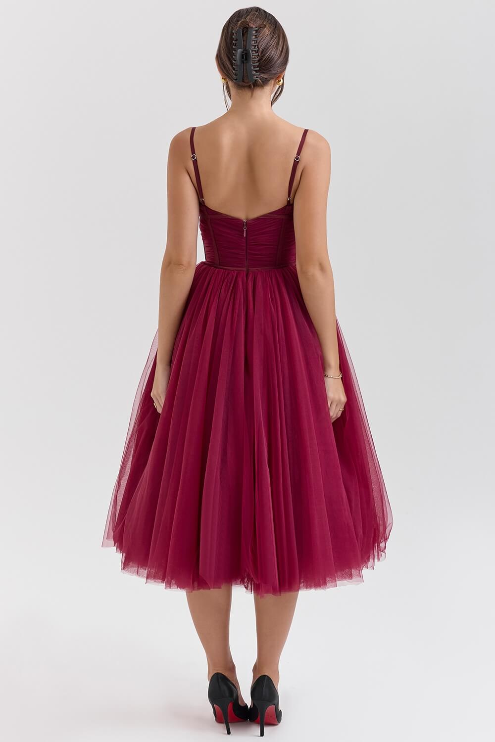 OPHELIE | ROBE ROUGE