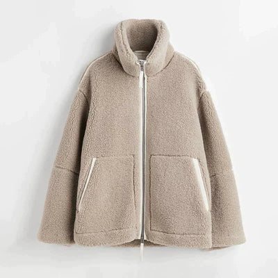 LUCIE | VESTE TEDDYFLEECE