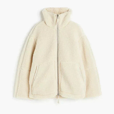 LUCIE | VESTE TEDDYFLEECE
