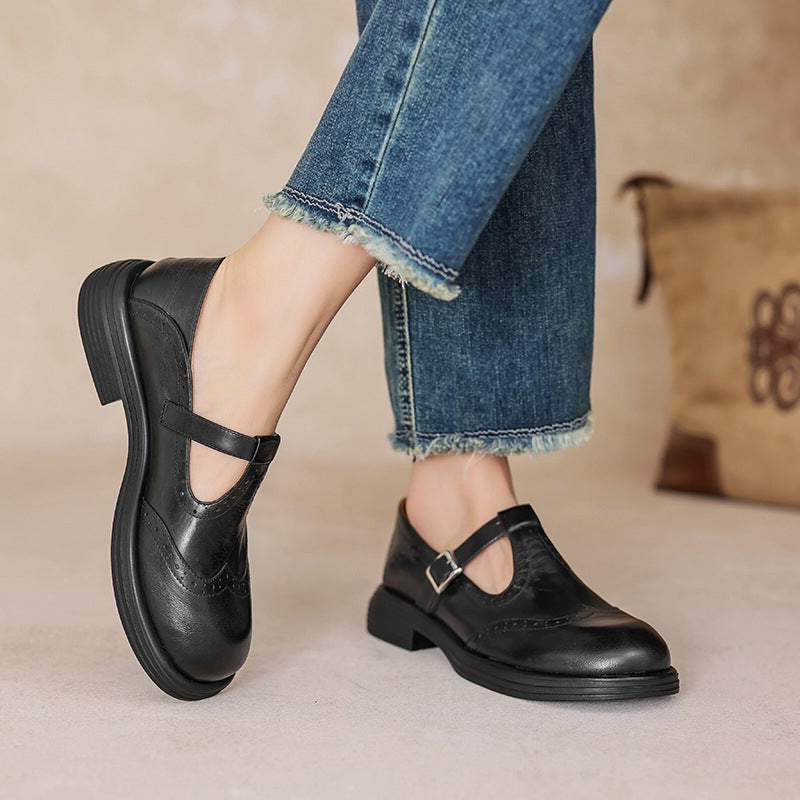 VELDA | MARY JANES CONFORT ÉLÉGANT EN CUIR