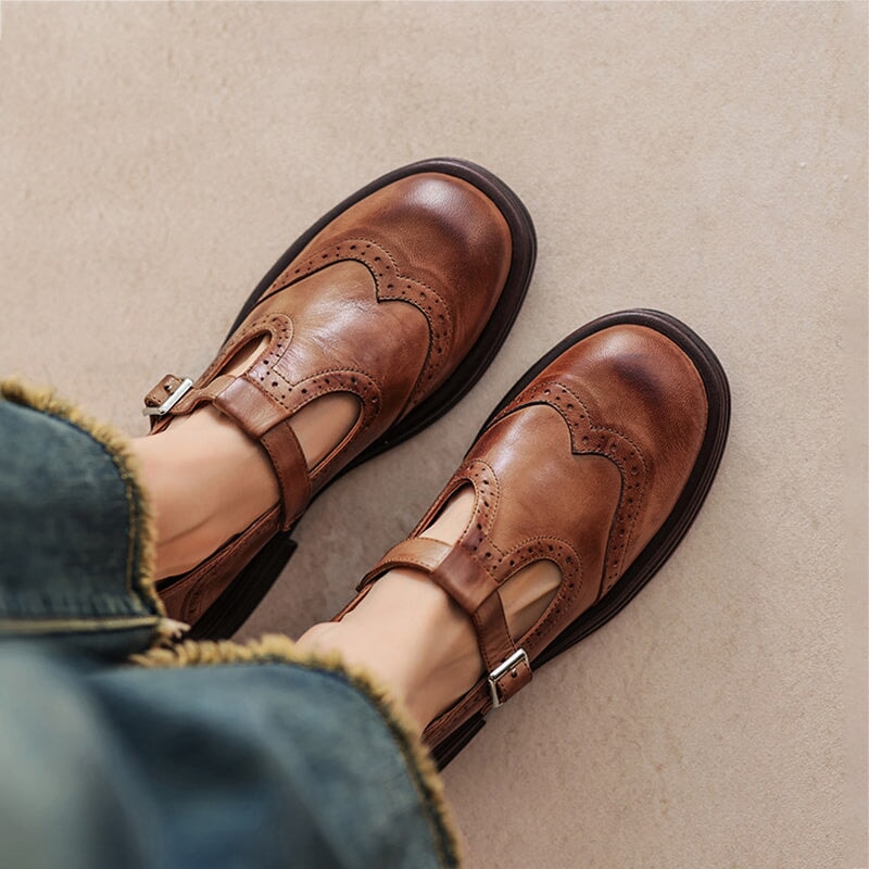 VELDA | MARY JANES CONFORT ÉLÉGANT EN CUIR