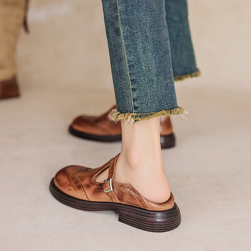 VELDA | MARY JANES CONFORT ÉLÉGANT EN CUIR