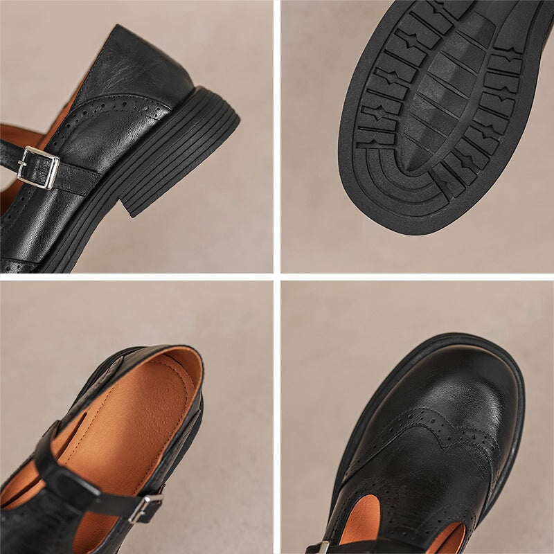 VELDA | MARY JANES CONFORT ÉLÉGANT EN CUIR