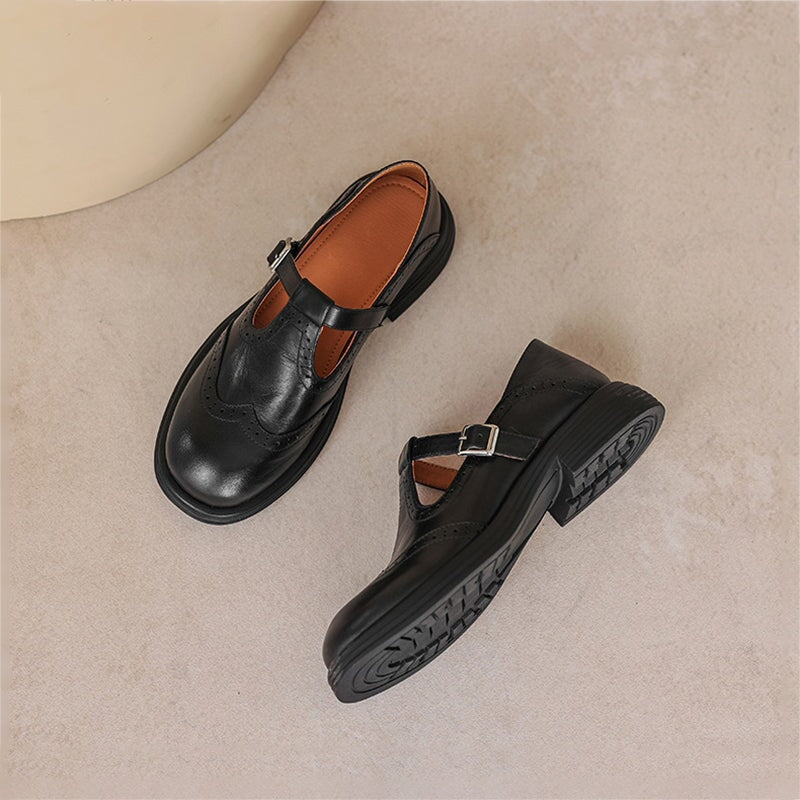 VELDA | MARY JANES CONFORT ÉLÉGANT EN CUIR