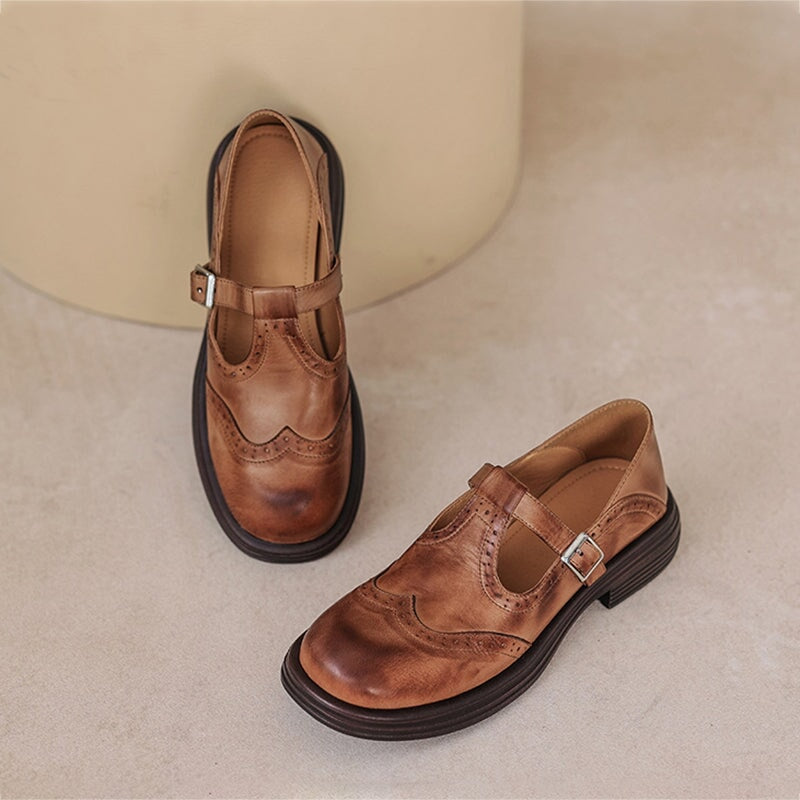 VELDA | MARY JANES CONFORT ÉLÉGANT EN CUIR